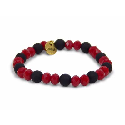 Erimish Red and Black Kash Stackable Bracelet