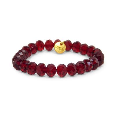 Erimish Maroon Lance Stackable Bracelet