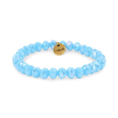 Erimish Light Blue Panther Stackable Bracelet