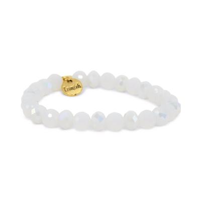 Erimish White Snuggle Stackable Bracelet