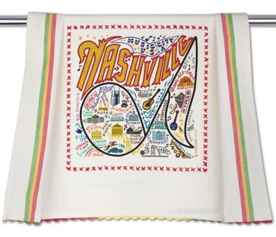 City of Nashville Dish Towel