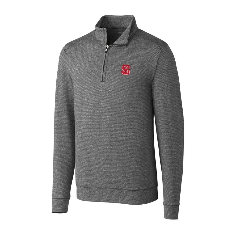 Nc State Cutter And Buck Big And Tall Shoreline Half Zip Pullover *** Custom Order ***