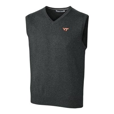 Virginia Tech Cutter and Buck Big and Tall Lakemont Vest ***Custom Order***