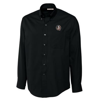 Florida State Cutter and Buck Big and Tall Fine Twill Button Down ***Custom Order***