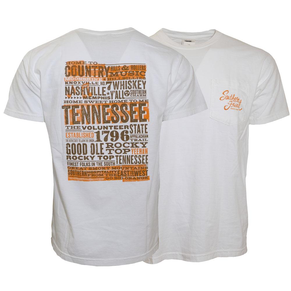 Vols Tennessee Comfort Colors Women S Collage T Shirt Alumni Hall