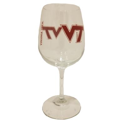 Virginia Tech 12 oz Gameday Wine Glass