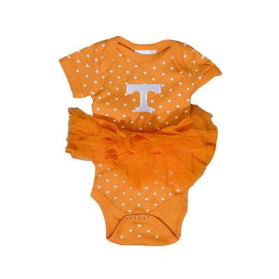 Tennessee Infant Heart Tutu Creeper