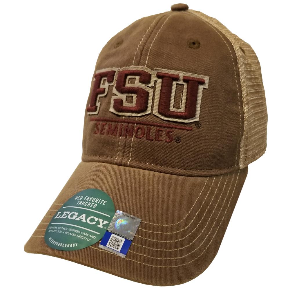 Seminoles- Florida State Legacy LF Patch Hat- Alumni Hall