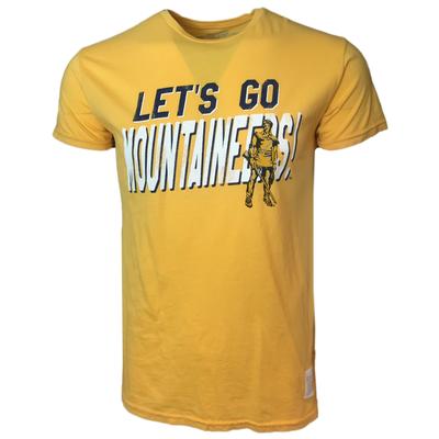 West Virginia Retro Brand Let's Go Mountaineers Tee