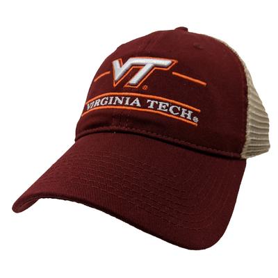 Virginia Tech Mesh Trucker Adjustable Bar Hat
