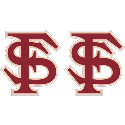 Florida State 2 Inch Decal 2 Pack