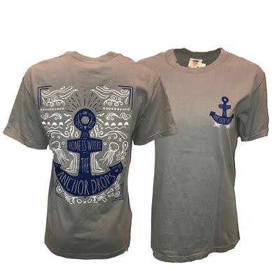 Kentucky Comfort Colors Where The Anchor Drops Tee