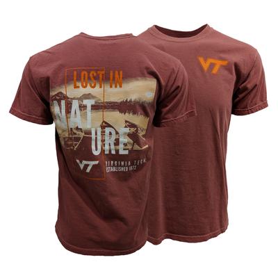 Virginia Tech Comfort Colors Lost in Nature T-Shirt