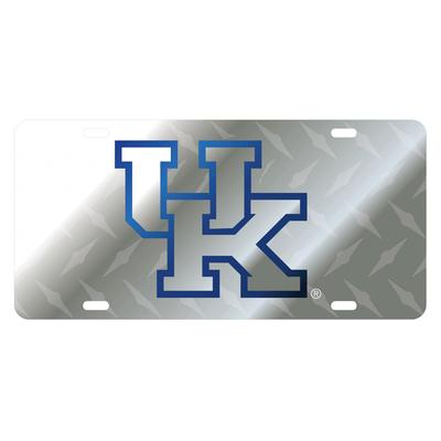 Kentucky Satin Silver License Plate