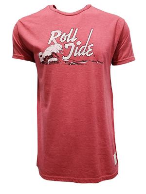 Alabama Retro Brand Heathered Roll Tide Tee