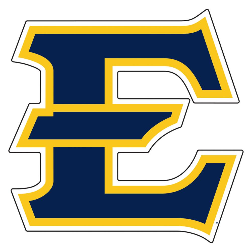 ETSU E 6" Decal Alumni Hall