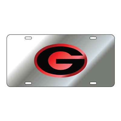 Georgia Power G Silver License Plate 