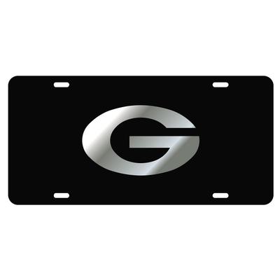 Georgia Power G Silver Logo License Plate
