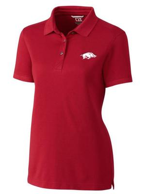 Arkansas Cutter & Buck Women's Advantage DryTec Polo