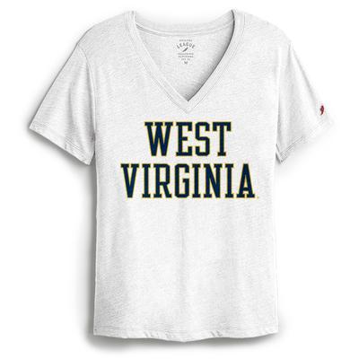 West Virginia League Women's Intramural Boyfriend V-Neck Tee