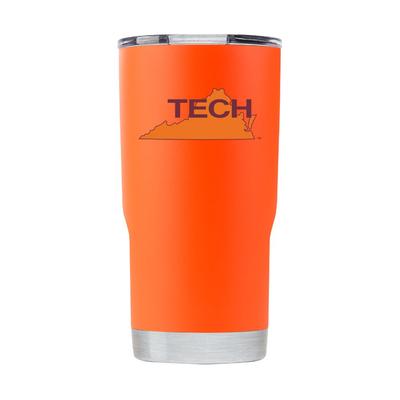 Virginia Tech Gametime Sidekick 20oz Retro State Vault Tumbler With Lid