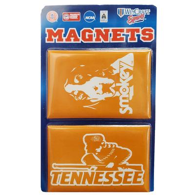 Tennessee Smokey and Rifleman 2 pack Magnets 3