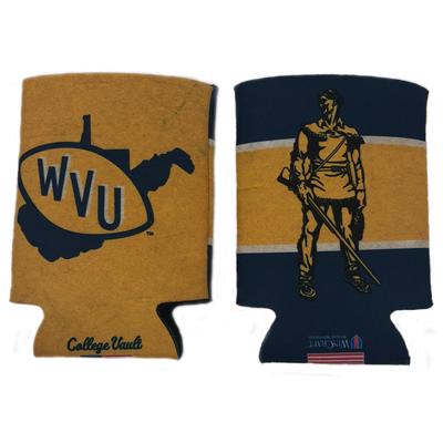 West Virginia Vault Logo Can Cooler