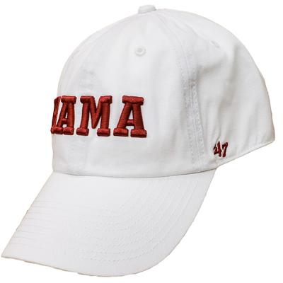 Alabama 47 Clean BAMA Logo Adjustable Hat
