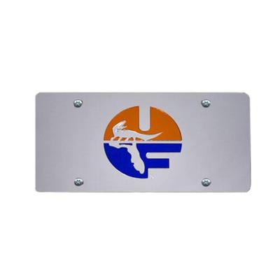 Florida Retro Circle Logo License Plate