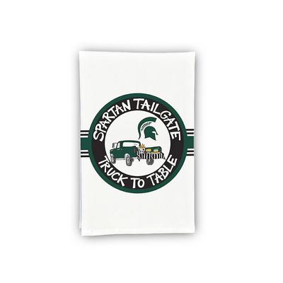 Michigan State Truck Hand Towel