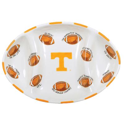 Tennessee Magnolia Lane Football Platter