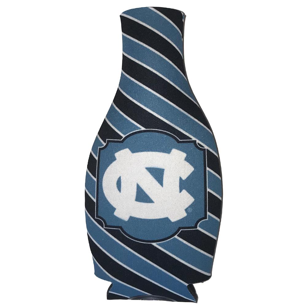 Unc Bias Stripe Bottle Coozie
