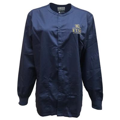 ETSU Snap Front Jacket Scrub Top