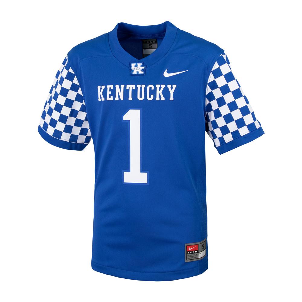 Wildcats Kentucky Nike Youth Replica Jersey Alumni Hall