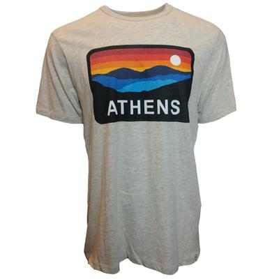 Athens Horizon Short Sleeve Triblend Tee