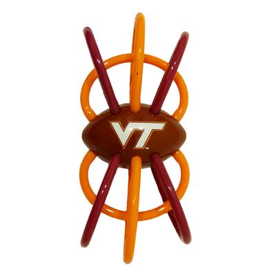 Virginia Tech Rattle & Teething Ring