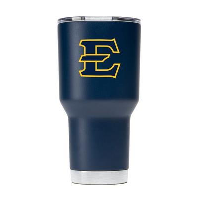 ETSU Gametime Sidekick 30oz Navy Tumbler With Lid