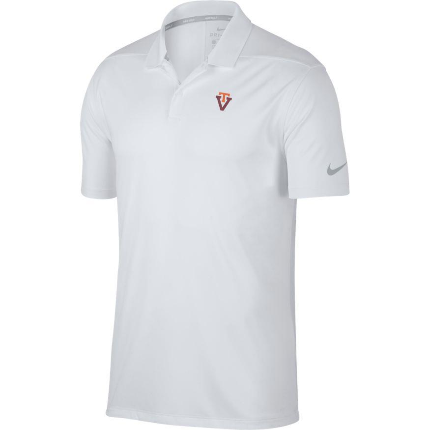 Virginia Tech Nike Golf Vault Logo Dry Victory Solid Polo