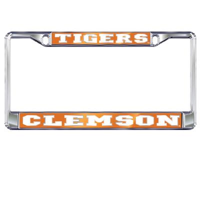 Clemson Tigers Metal License Plate Frame