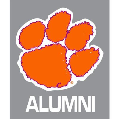 Clemson Paw Alumni Decal