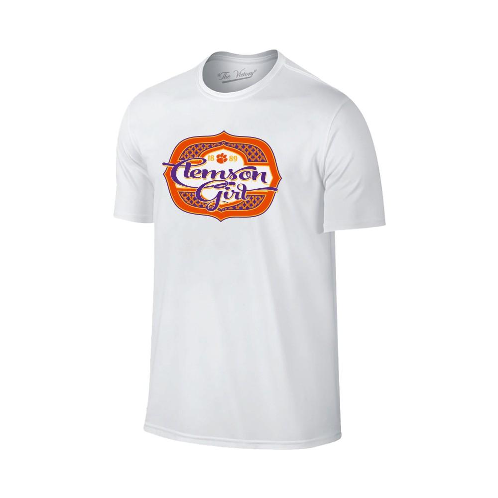 Clemson Girl Youth Short Sleeve Tee