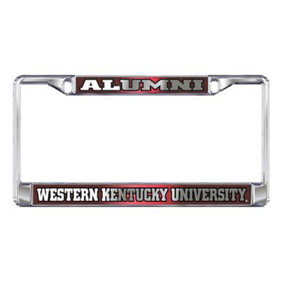 Western Kentucky License Plate Frame Alumni