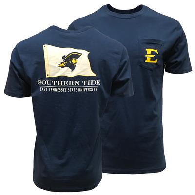 ETSU Southern Tide Nautical Flag Tee