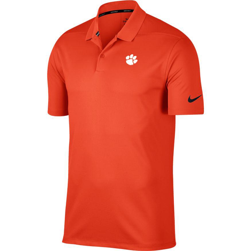 Tigers | Clemson Nike Golf Dry Victory Solid Polo | Alumni Hall