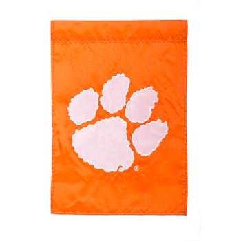 Clemson Applique Garden Flag
