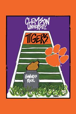 Clemson Magnolia Lane Memorial Stadium Garden Flag