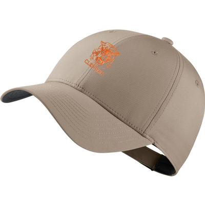 Clemson Nike Golf Dri-Fit Retro Tiger Logo Tech Cap