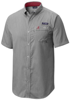 Alabama Columbia Super Harborside Short Sleeve Shirt