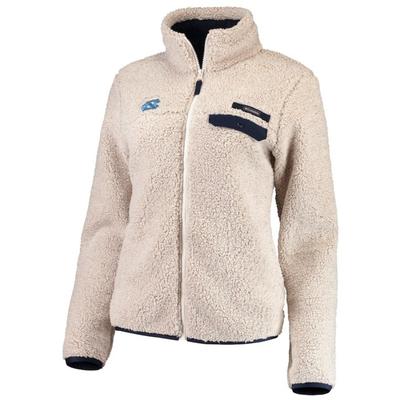 UNC Columbia Women's Mountain Side Fleece Jacket