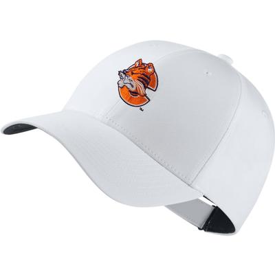 Clemson Nike Golf Dri-Fit Retro Logo Tech Cap